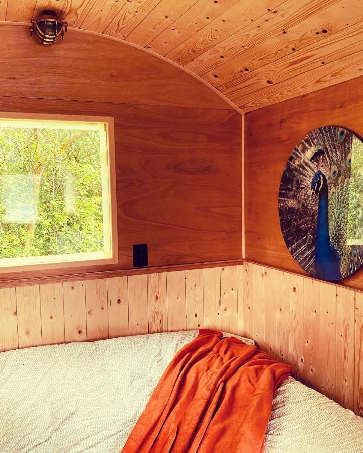 Pipowagens Bij Pannenkoekenrestaurant & Camping De Koppenjan 'Een Uniek Verblijf Met Kinderspeelboerderij' Jubbega-Schurega Eksteriør billede